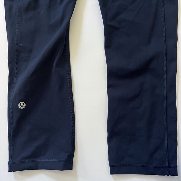 Lululemon Size 4 Speed Up Crop 21" Leggings Midnight Navy - Picture 8 of 10